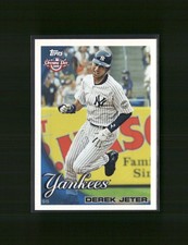 2010 Topps Opening Day #174 Derek Jeter Yankees Yankees