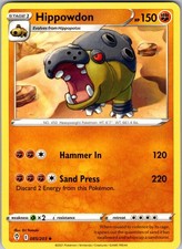 Hippowdon 085/203 Uncommon Regular SWSH07: Evolving Skies NM