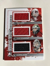 11-12 ITG Heroes and Prospects Subway Series Trios Jerseys Silver #SST11