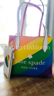 kate spade new york WKR00515 Rainbow Small Tote Bag - Multi for 