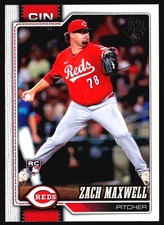 2026 Topps #143 Zach Maxwell RC Cincinnati Reds
