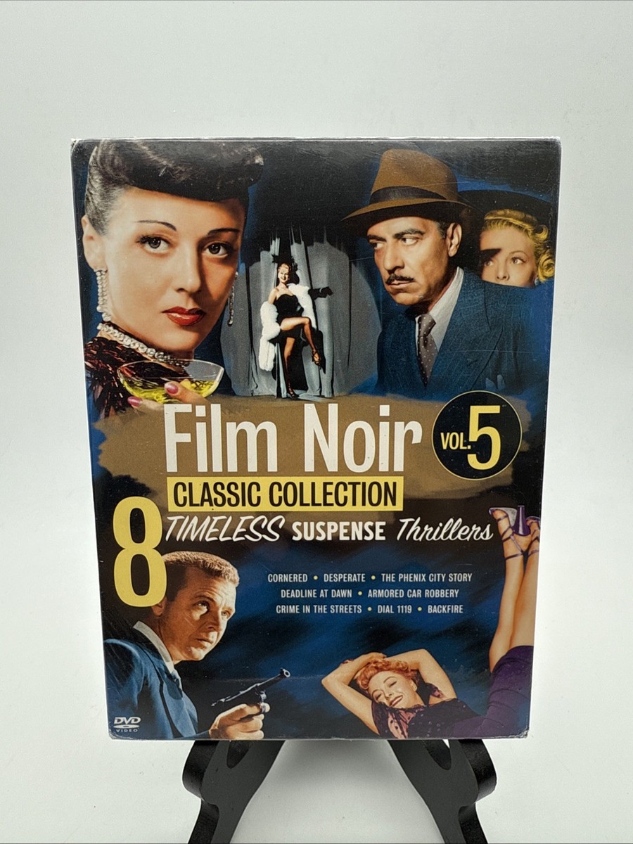 Film Noir Classics Collection, Vol. 5 (DVD, 2010, 4-Disc Set Film Noir Classics Collection, Vol. 5 (DVD, 2010, 4-Disc Set