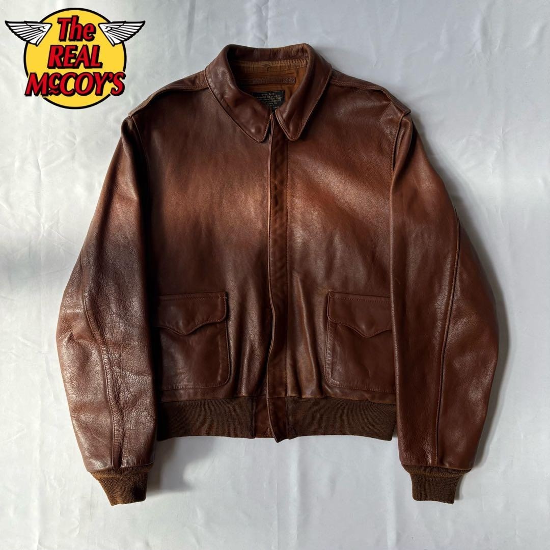 Rare Size] THE REAL McCOY'S A-2 Flight Jacket Size 46 | eBay