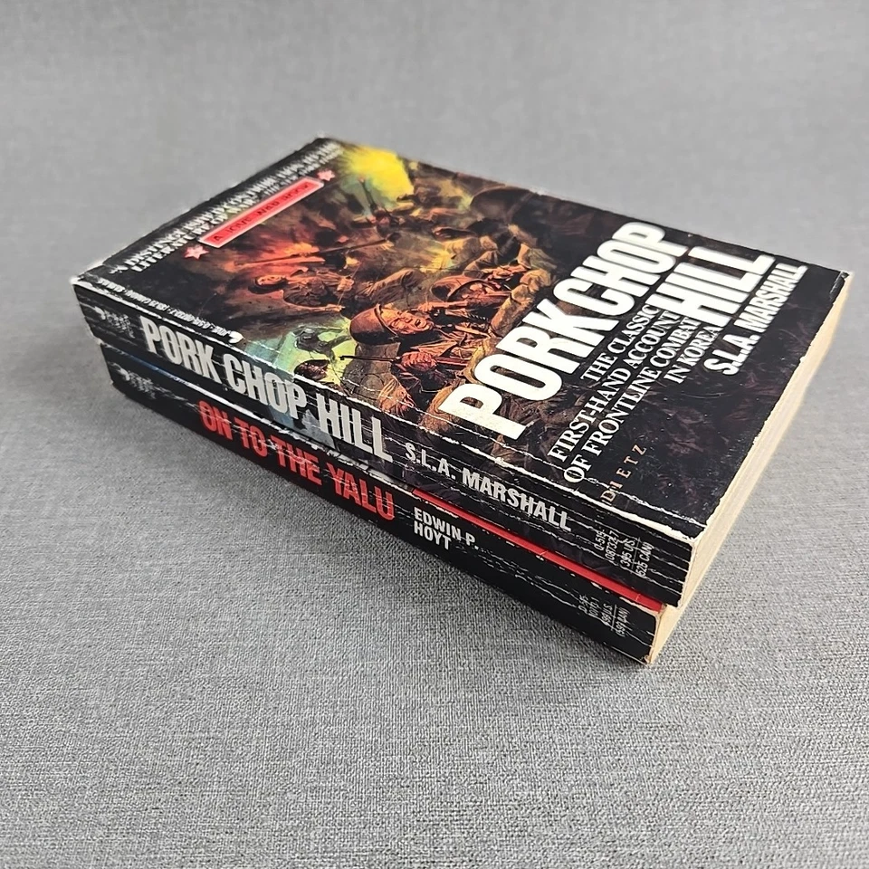 On to the Yalu~Pork Chop Hill ~ Korean War ~ 2 VTG Jove War Paperback Books - Image 2 of 4