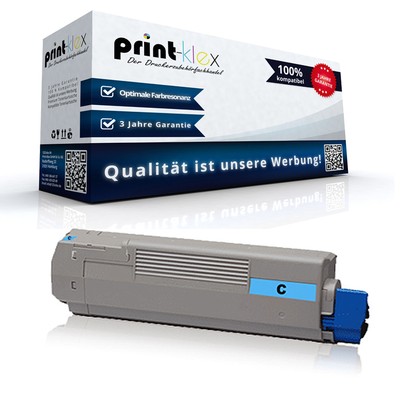 Cyan XXXL Tonerkartusche für OKI ES5463DN MFP ES5473MFP 