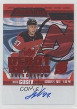 2021-22 Credentials 2019-20 Debut Ticket Access Red 60/65 Nikita Gusev Auto av1