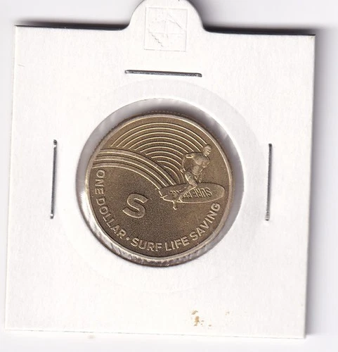 AUSTRALIAN: 2019 $1 GREAT AUSSIE COIN HUNT ALPHABET LETTER S SURF aUNC #6365