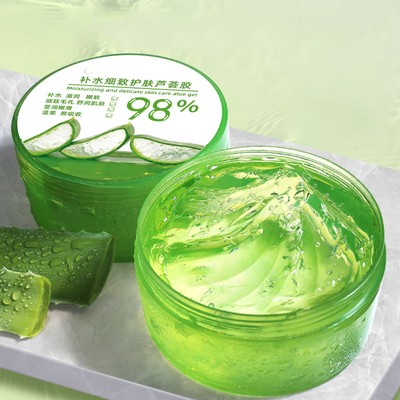 Aloe Vera Gel Hydrating Moisturizing After Sun Repairing Nourish Gel 300g Feucht