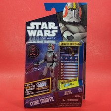 Star Wars 3.75  TCW Clone Wars Toys R Us Stealth Operations Clone Trooper New