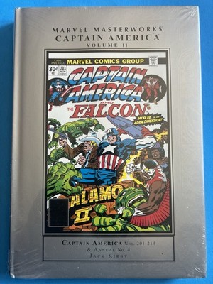 MARVEL MASTERWORKS MMW CAPTAIN AMERICA VOL 11 HC NEW #201 202-214 JACK KIRBY 1