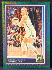 Panini 2025 Donruss WNBA Green Shimmer Dorka Juhasz Lynx #35 Card
