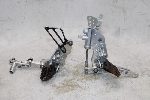 2011 APRILIA DORSODURO 750 OEM RIGHT LEFT REARSETS REAR SET DRIVER FOOT PEGS