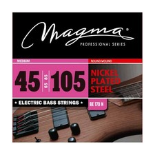 Medium Electric Bass Strings - Nickel Plated Steel, 45-105 Gauge Long Scale S...