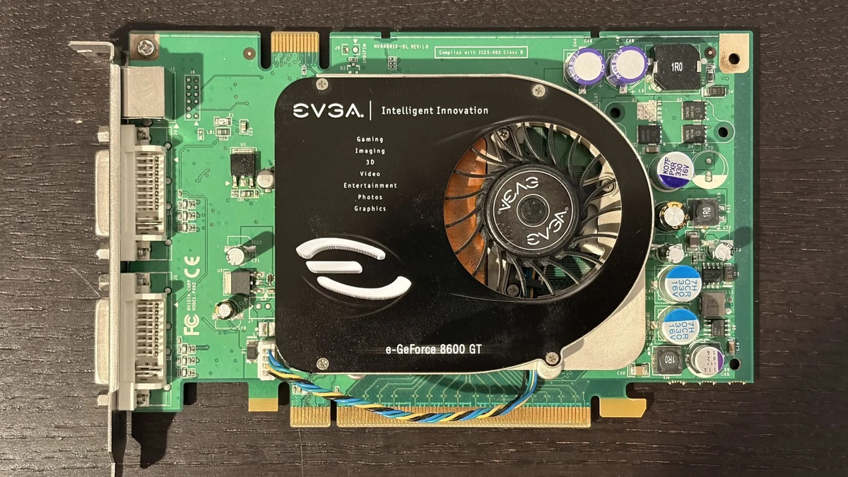 NVIDIA GeForce 8600GT NVIDIA 256 MB Memory Computer Graphics Cards