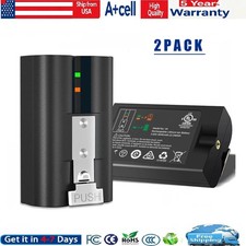 2PCS Rechargeable Battery Pack for Ring Video Doorbell 2 3 3 4 Spotlight Camera
