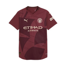 Puma Manchester City 2024/25 Authentic Third Jersey Dark Jasper Non Marking