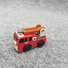 Thomas Wooden Railway Sodor Fire Engine Truck Hook  Ladder Learning Curve VTG