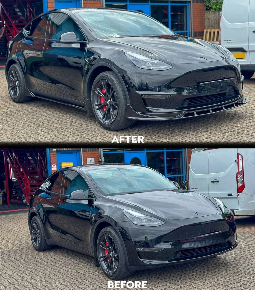 Tesla Model Y Sport Komplettes Bodykit SET Frontspoiler, Seitenschweller ,mehr.. - Bild 3 von 4