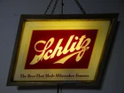 c1940s 50s Vtg Schlitz Milwaukee WI Beer Bar Tavern Liquor Store Light Sign READ