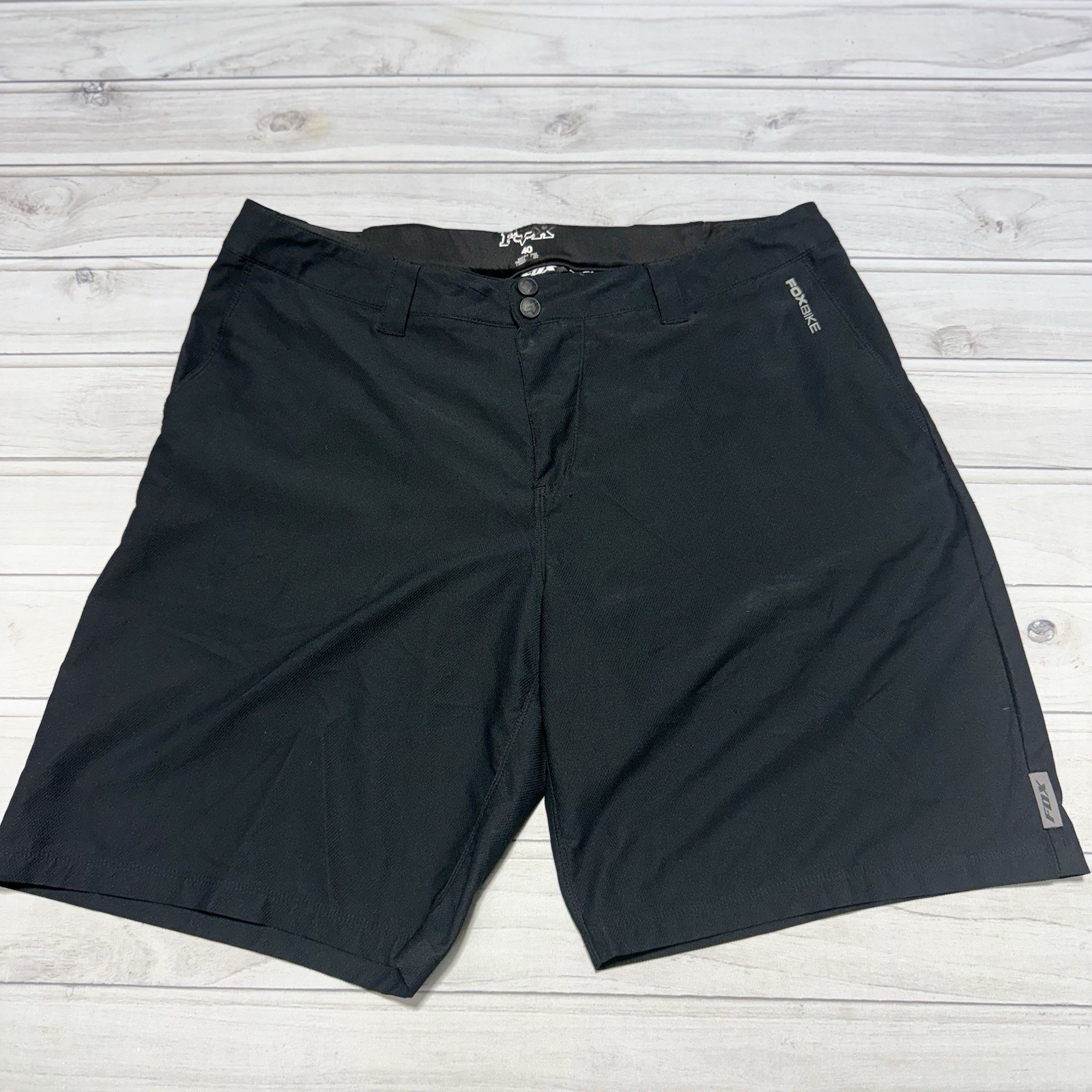 Fox Racing Cycling Shorts Mens 40 Black Ranger Mountain Bike
