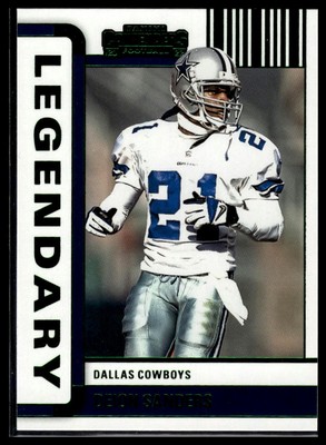 2022 Contenders #LGD-DSA Deion Sanders Legendary Contenders Emerald
