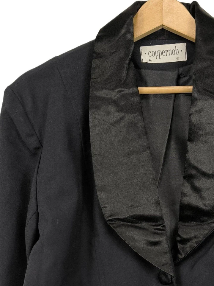 COPPERNOB Veste de smoking Dames Blazer T EU 38 noir style d’affaires - Photo 3/4
