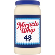 Miracle Whip Mayo like Dressing Value Size, 48 fl oz Jar