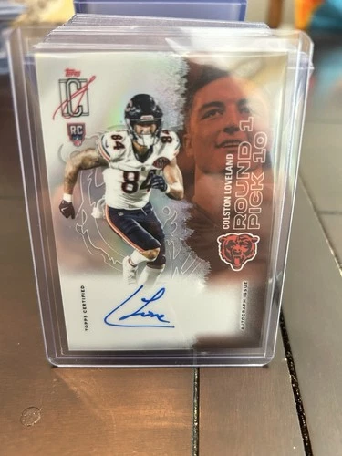 2025 Topps Signature Colston Loveland Rookie Class Autographs (RAW)