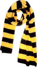 Fall Winter Ultra Soft Knit Striped Scarf for Women Men Boys Girls