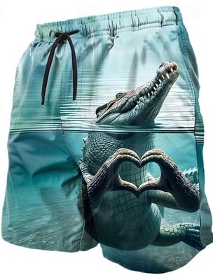 Sommer männer Lustige Hässliche Tiere Shorts Badehose Board Shorts Mode