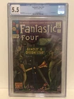 Fantastic Four #37 CGC 5.5 OW/W Pages Marvel 1965 Graded 1st Appearance Anelle