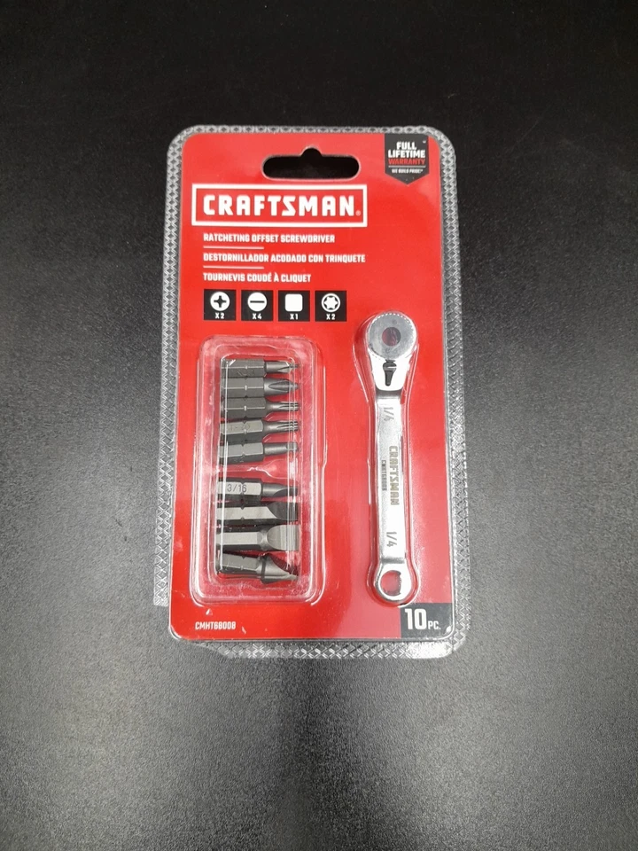 CMHT68008 Craftsman 10 Pc. Ratcheting Offset Screwdriver CMHT68008 - Image 2 of 4