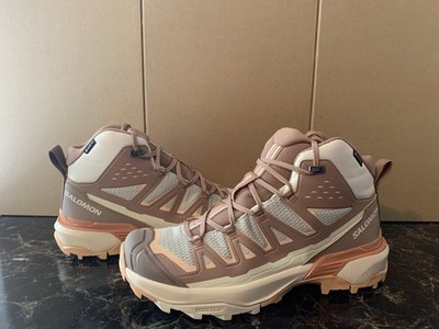 Salomon X Ultra 360 Edge Mid GTX Gore Tex Hiking Boots Womens Sz 9 (474627)