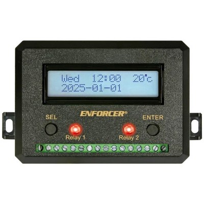SECO-LARM Enforcer SA-027HQ 365-Day Annual Timer With Two Relay Outputs