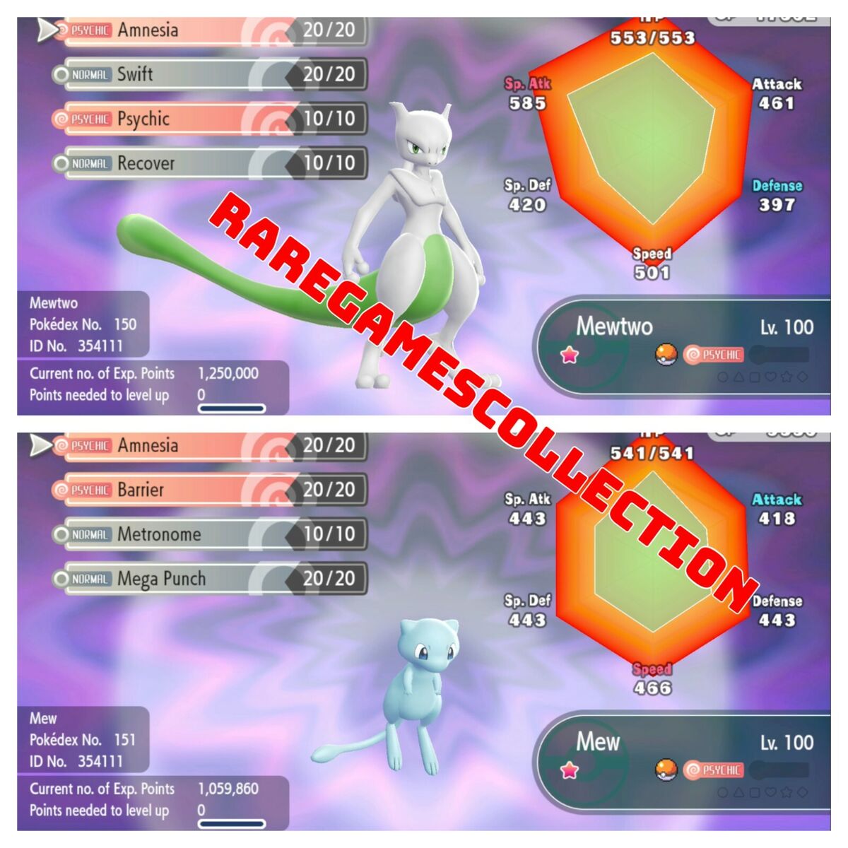 Mew's Most Useful Movesets