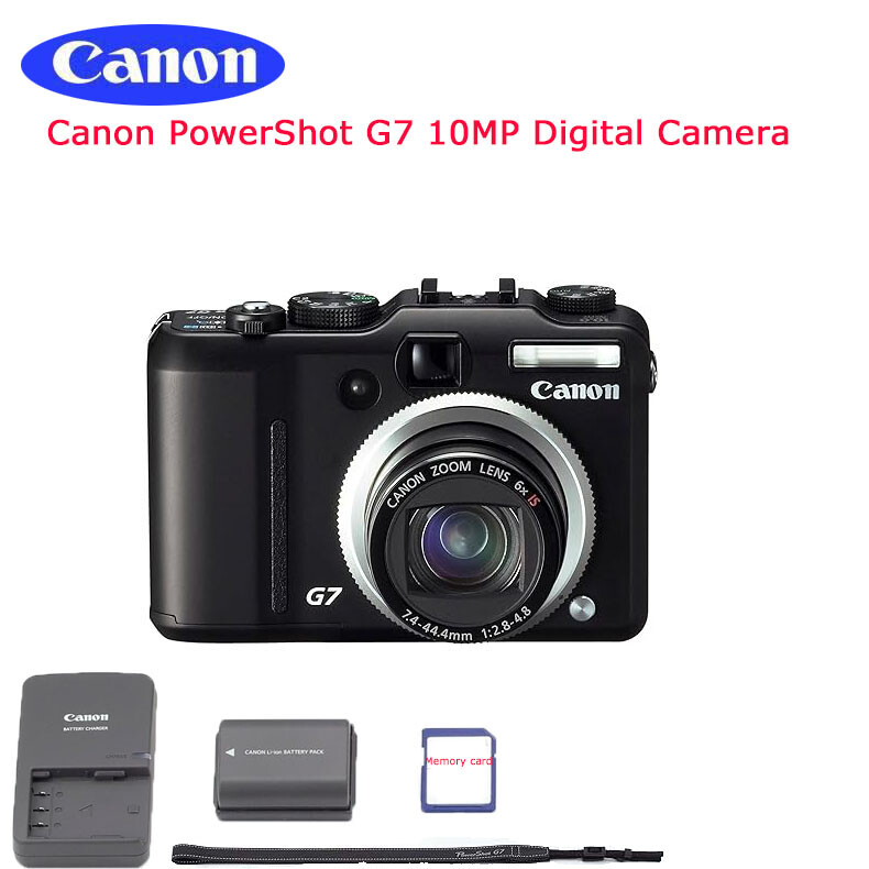 Canon PowerShot G7 10MP Digital Camera with 6x Image Canon PowerShot G7 10MP Digital Camera with 6x Image