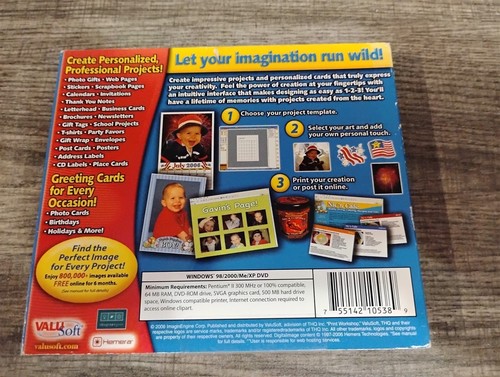 Print Workshop 2006 Limited Edition PC DVD-ROM ValuSoft Hemera Windows 98/2000XP - Picture 2 of 4