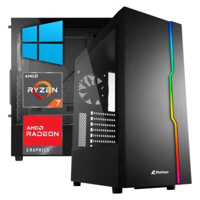 ASSEMBLATI PC GAMING AMD RYZEN 7 5700G - Ram 32 GB - SSD M.2 500 GB - Windows 10/11 Pro