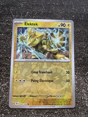 ELEKTEK REVERSE - POKEMON 053/162 EV5 TEF ZEITKRÄFTE NEU