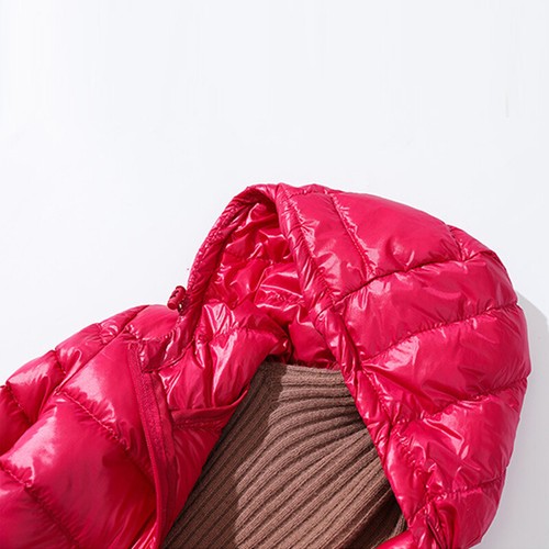 Womens Duck Down Jacket Coat Ultralight Overcoat Long Hooded Puffer S-7XL UK - Picture 11 of 23
