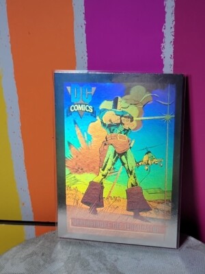 1992 Impel DC Comics DC Cosmic Holograms #DCH3 Deathstroke the Terminator Series