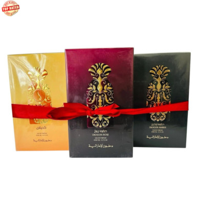Dkhoon Emirate Group Each One 100ML EDP ( Rose, Khilan, Amber ) Unique Offer 
