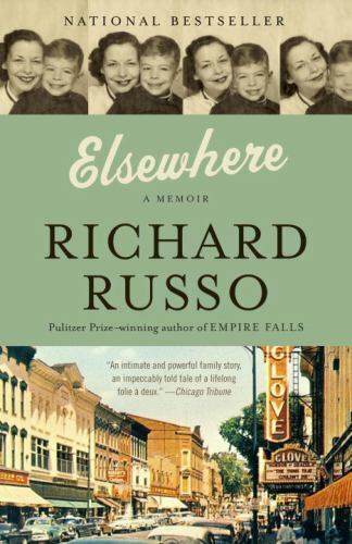 Elsewhere: A Memoir de Richard Russo (2013, libro de bolsillo comercial) muy bueno - Imagen 1 de 1