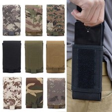 Universal Molle Tactical Cell Phone Waist Pouch Belt Pack Bag Cover Holster Case