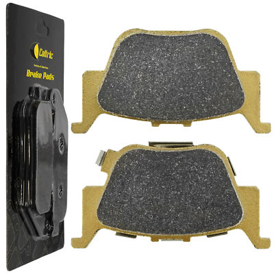 Caltric Rear Semi-Metallic Brake Pads for Honda Pioneer 700 SXS700M2 2014-2023