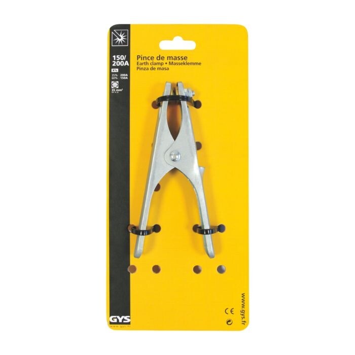 Pinza Di Massa Coccodrillo 200 A GYS Accessori Saldatura