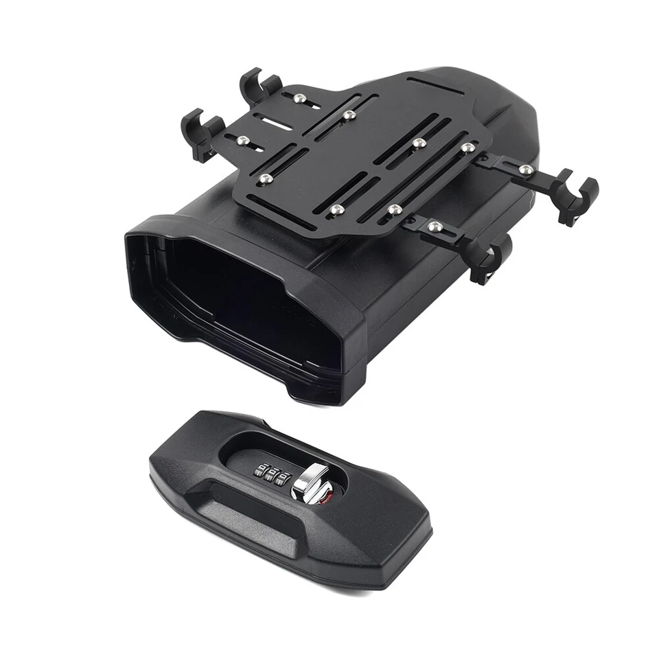 Caja de herramientas universal lateral de 3,8 litros para BMW R1250GS R1200GS Adv para CFMoto 800MT Foto 2 de 4