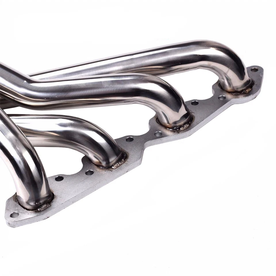 Stainless Steel Shorty Manifold Header for Chevy GMC V8 396 402 427 454 502 Foto 3 de 4