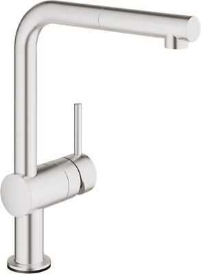 Grohe 31360DC1 Minta Touch Elektronische Einhand-Spültischarmatur 1/2  , Supersteel