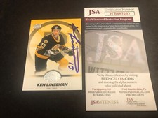 JSA Ken Linseman Signed Upper Deck Boston Bruins Centennial #6 Autographed Card